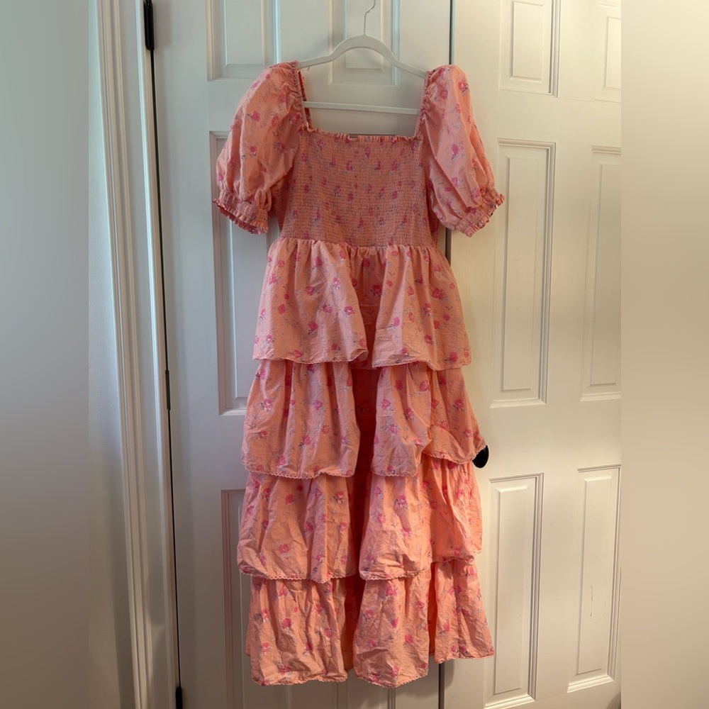 Loveshackfancy x Target Pink Ruffle Maxi Dress (Limited Edition)